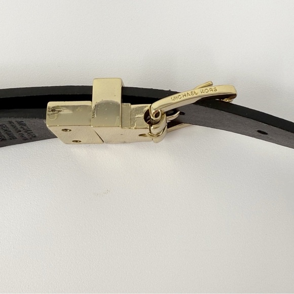 Michael Kors Leopard Print Leather Belt – Size Small main image 14